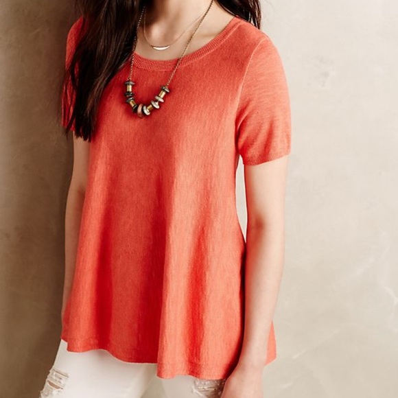 Moth Tops - FLASH SALE*** NEW MOTH ANTHRO TANGERINE TUNIC TOP